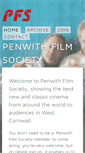 Mobile Screenshot of penwithfilmsociety.co.uk